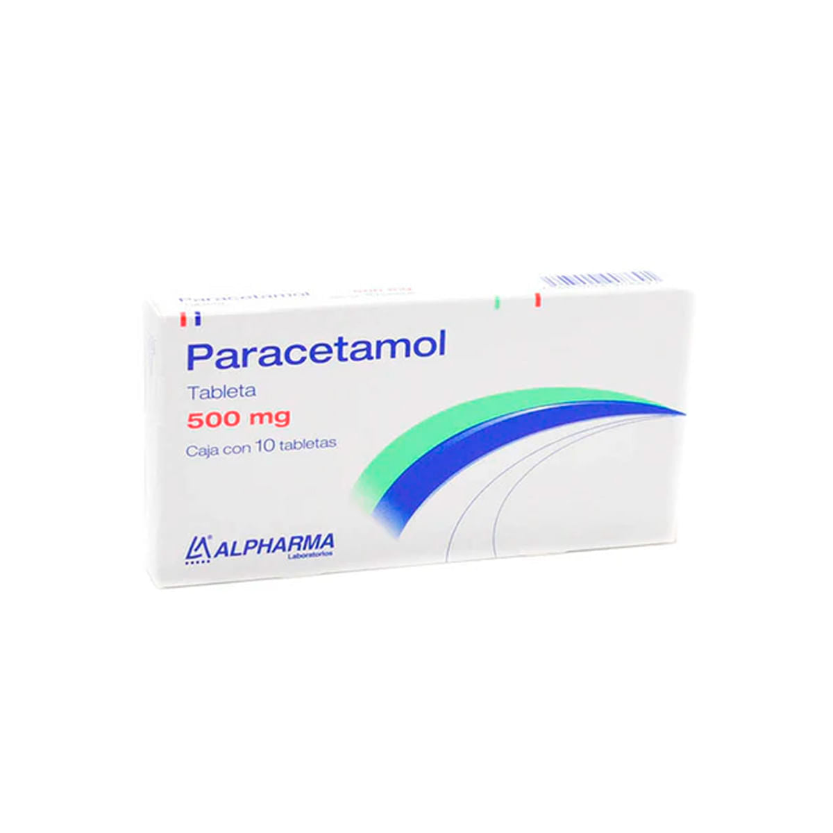 LABORATORIOS ALPHARMA PARACETAMOL 500 MG CAJA CON 10 TABLETAS
