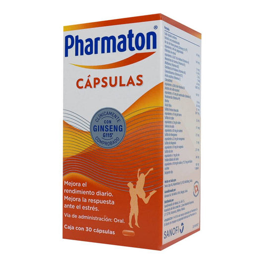 PHARMATON MULTIVITAMÍNICO 30 CÁPSULAS