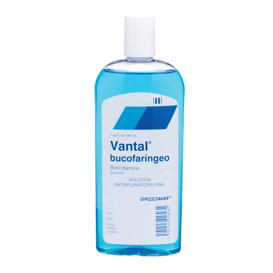 vantal bucofaringeo 0.15gr solucion 360 ml
