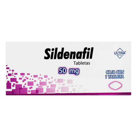 sildenafil 50 mg 1 caja con 1 tableta
