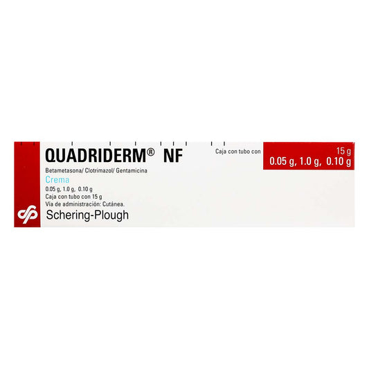 quadriderm nf 15mg crema betametasona clotrimazol 15 g