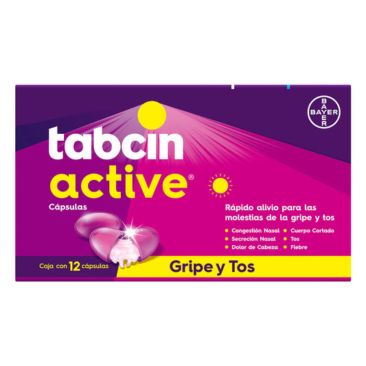 tabcin active caja con 12 c‡psulas