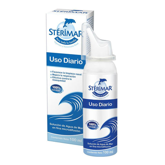 stérimar spray nasal uso diario agua de mar 100 ml
