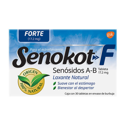 senokot 374 mg tab con 30
