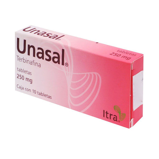 senosiain unasal 250 mg caja con 10 tabletas