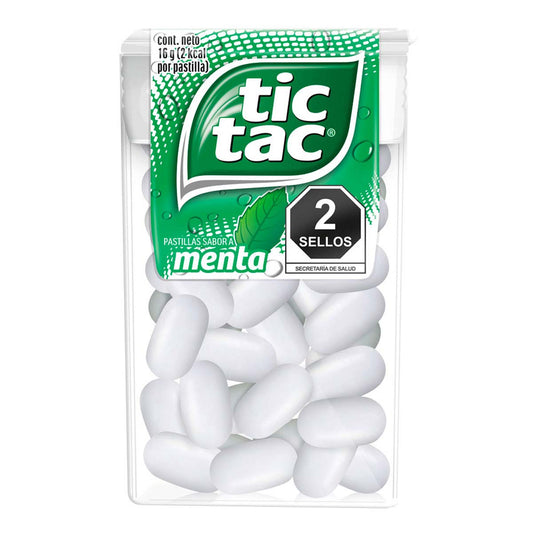 tic tac pastillas menta
