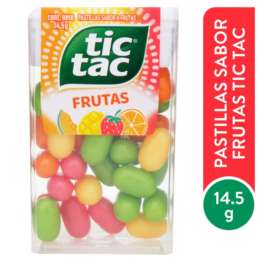 tic tac pastillas frutas