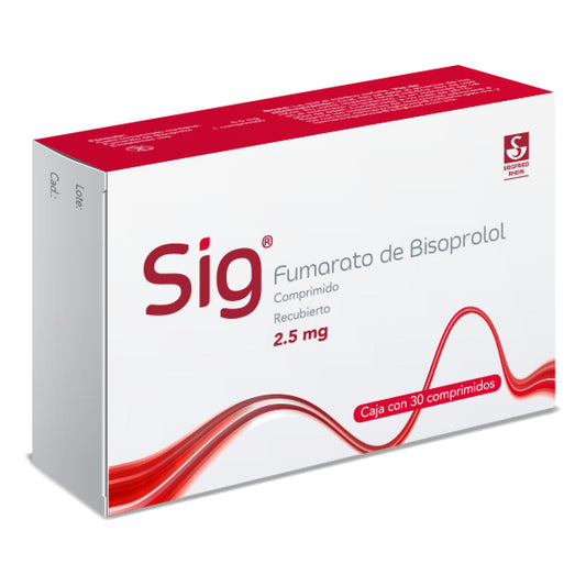 sig 2.5 mg comprimidos 30