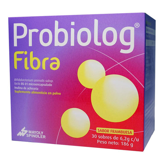 MAYOLY PROBIOLOG FIBRA 6.2 G SUPLEMENTO ALIMENTICIO 30 SOBRES