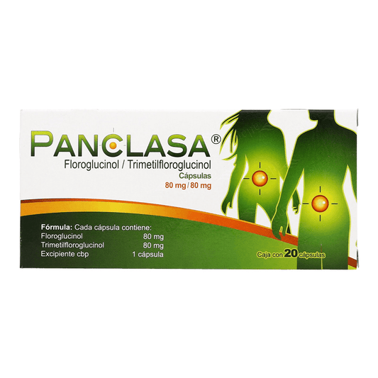 PANCLASA 80/80 MG 20 CÁPSULAS