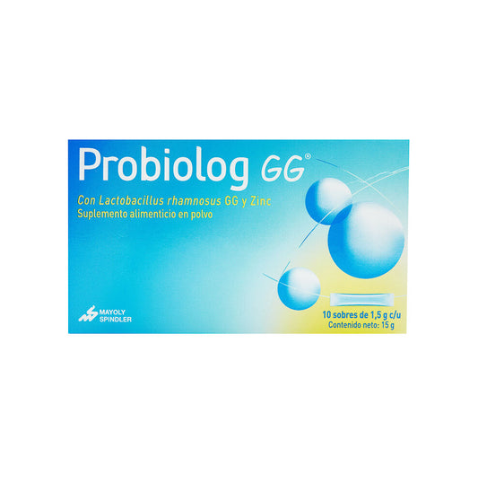 MAYOLY PROBIOLOG GG SUPLEMENTO ALIMENTICIO 10 SOBRE 1.5 G
