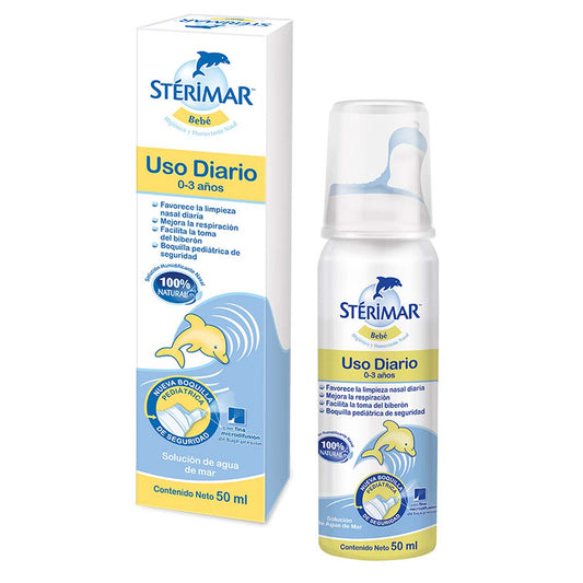 sterimar spray nasal bebé agua de mar 50 ml