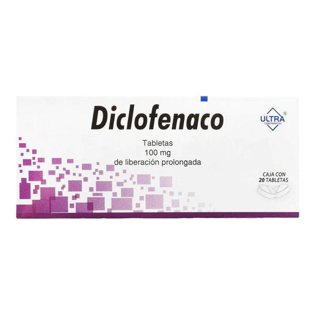 DICLOFENACO 100 MG 20 CÁPSULAS