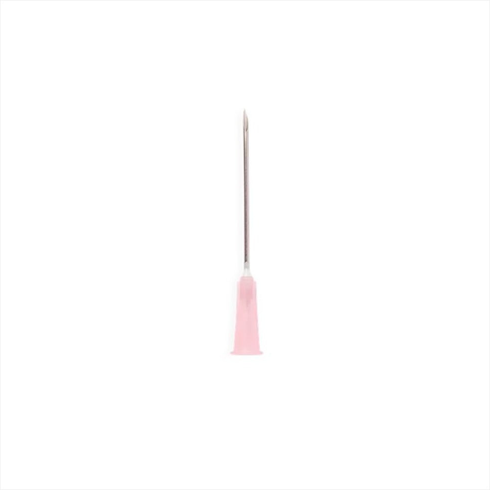 AGUJA HIPODÉRMICA ROSA 18 X 36 PZA
