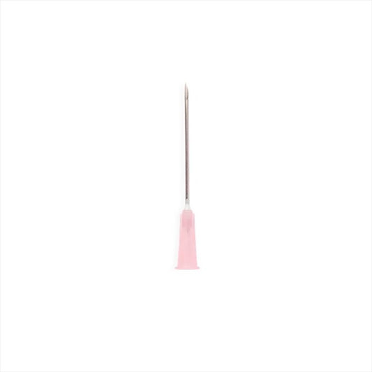AGUJA HIPODÉRMICA ROSA 18 X 36 PZA