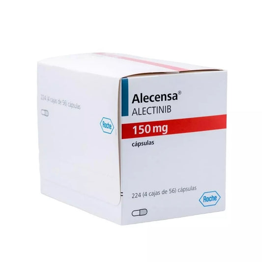 ALECENSA (ALECTINIB) CÁPSULAS 150 MG CAJA C/56