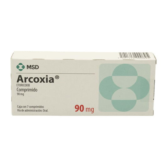 ARCOXIA (ETORICOXIB) COMPRIMIDOS 90 MG CAJA/7