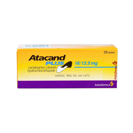 ATACAND PLUS 16 MG / 12.5 MG ORAL 28 TABS