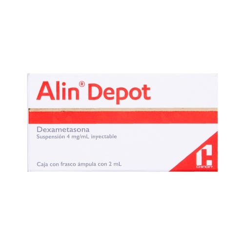 ALIN DEPOT 4 MG 2 ML AMPOLLETA