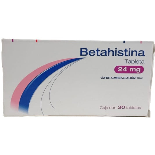 BETAHISTINA (NEOLPHARMA) 24 MG CON 30 TABLETAS