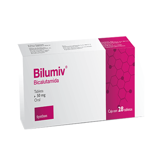 BILUMIV (BICALUTAMIDA) TABLETAS 50 MG CAJA C/28