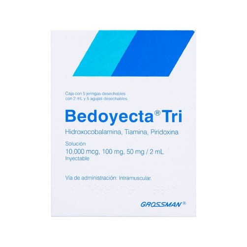 BEDOYECTA-TRI 5 JERINGAS CON 2 ML