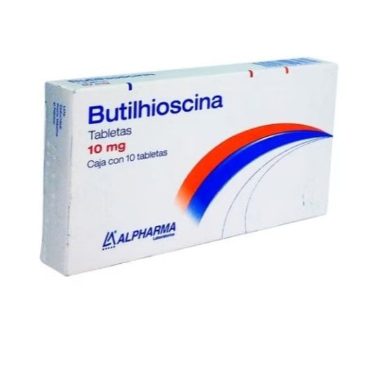 BUTILHIOSCINA 10 MG 10 TAB
