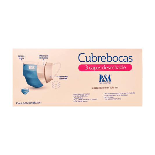 CUBREBOCA TRICAPA PISA
