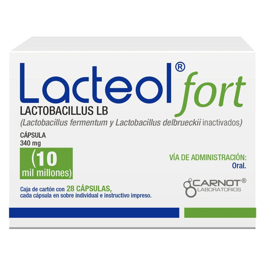 CARNOT LACTEOL FORT 10,000 M.U.I CAJA CON 28 CÁPSULAS