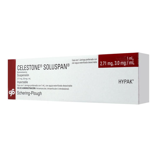 CELESTONE SOLUSPAN JERINGA CON 1 ML