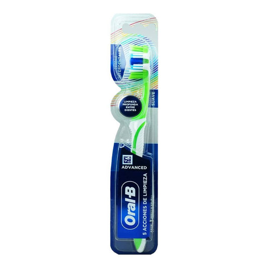 CEPILLO DENTAL ORAL-B 5 ACCIONES DE LIMPIEZA 1 PIEZA SUAVE