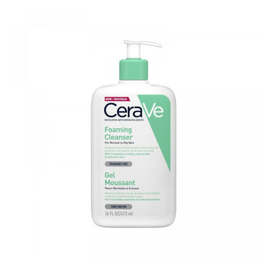 CERAVE FOAMING CLEANSER NORMAL TO OILY SKIN 473 ML