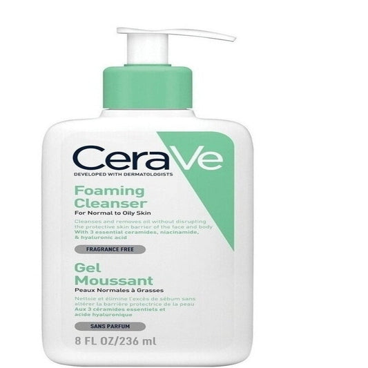 CERAVE FOAMING CLEANSING GEL, 236 ML