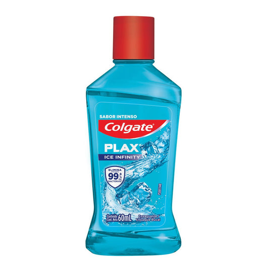 COLGATE ENJUAGUE BUCAL PLAX ICE INFINITY 60 ML