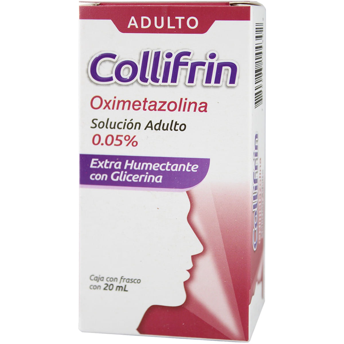 COLLIFRIN ADULTO 20 ML SOLUCIÓN ATOMIZADOR OXIMETAZOLINA 0.05 G