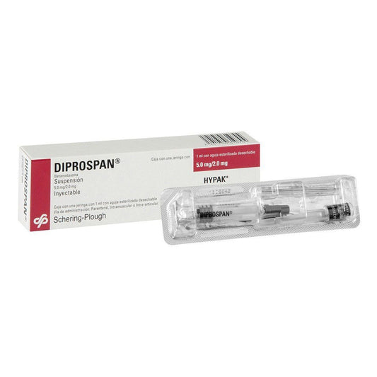 DIPROSPAN (BETAMETASONA) 5 MG/2 MG/1 ML