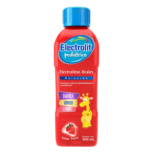 ELECTROLIT PEDIÁTRICO FRESA 500 ML