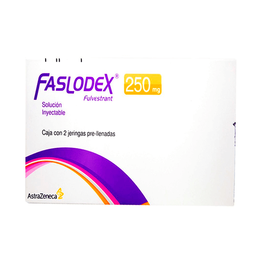FASLODEX (FULVESTRANT) JERINGA 250 MG CAJA C/2