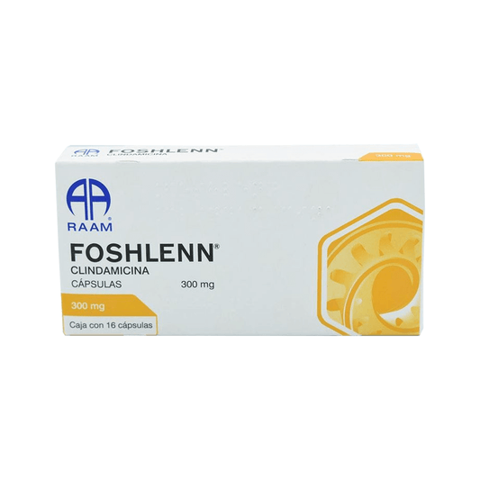 FOSHLENN (CLINDAMICINA) CAPSULAS 300 MG CAJA C/16