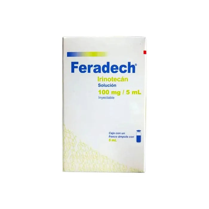 FERADECH IRINOTECAN 100 MG/5 ML AMP ULTRA