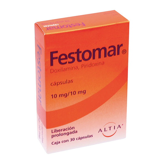 FESTOMAR 10/10 MG LIBERACIÓN PROLONGADA 30 CÁPSULAS