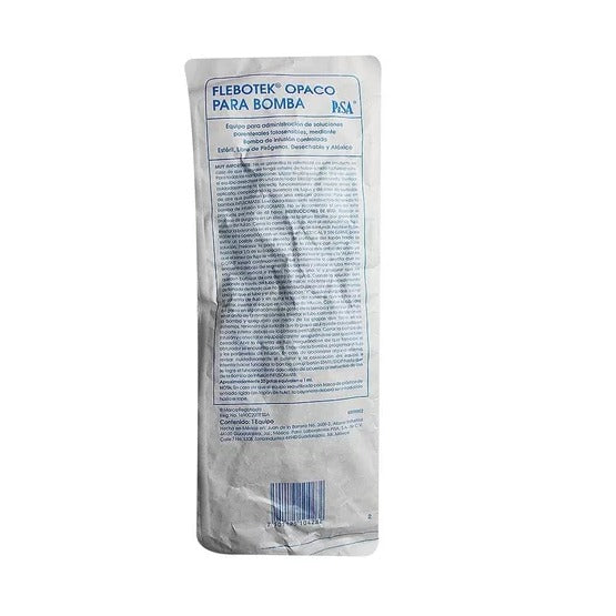 FLEBOTEK CON CLAVE PARA BOMBA