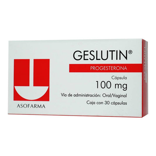 GESLUTIN 100 MG CAJA CON 30 PERLAS