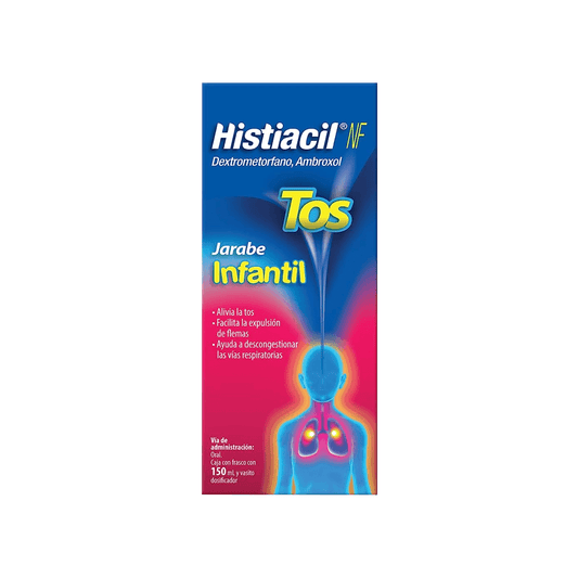 HISTIACIL NF INFANTIL (DEXTROMETORFANO,AMBROXOL) FRASCO C/150 ML