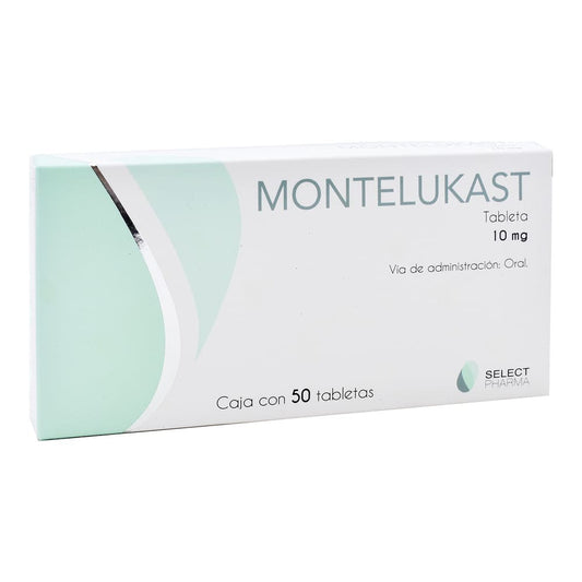 KIRU PHARM MONTELUKAST 10 MG 50 TABLETAS