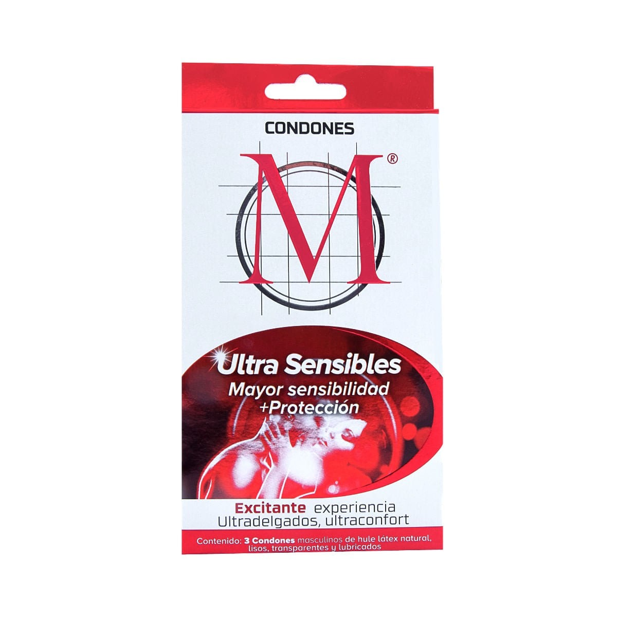 M FORCE ULTRA SENSIBLE CON 3 CONDONES