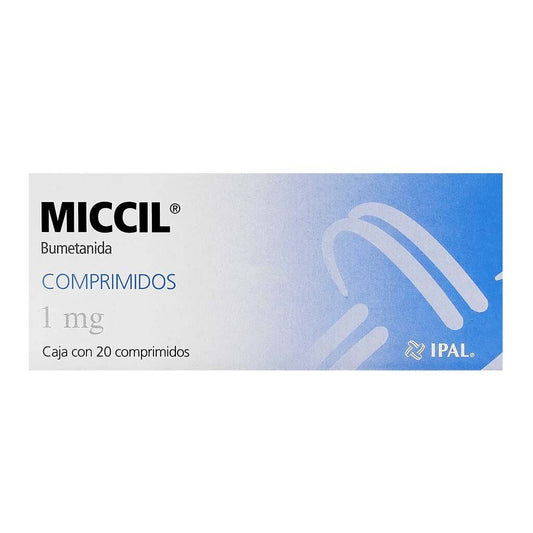 MICCIL 1 MG CAJA CON 20 TABLETAS