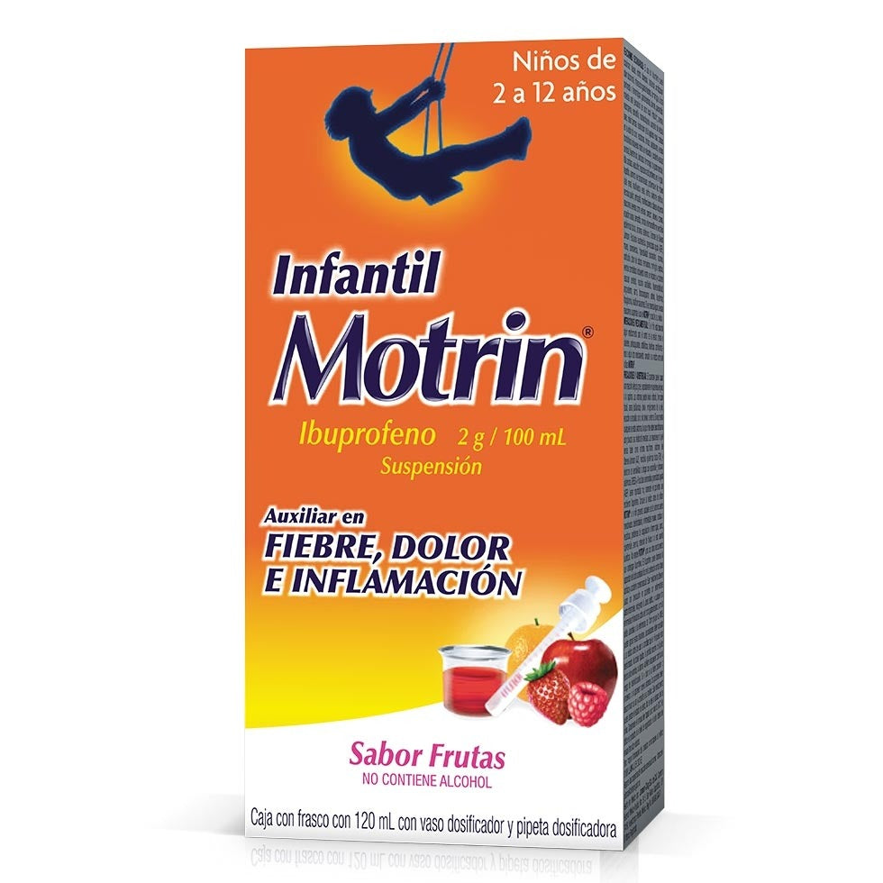 MOTRIN IBUPROFENO INFANTIL 120 ML