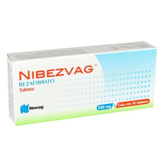 NIBEZVAG BEZAFIBRATO 200 MG 30 TABLETAS