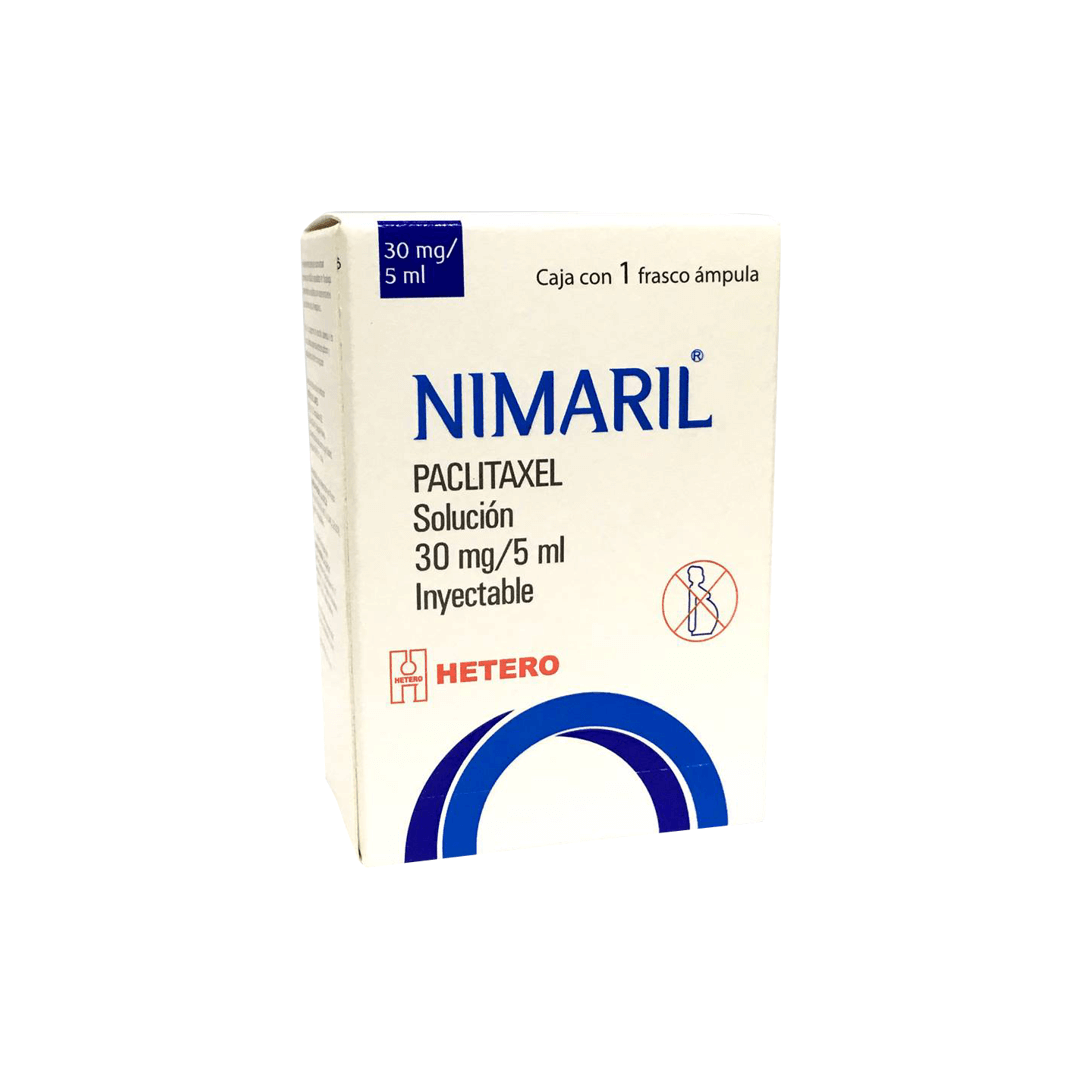 NIMARIL (PACLITAXEL) SOLUCION 30 MG/5 ML INYECTABLE